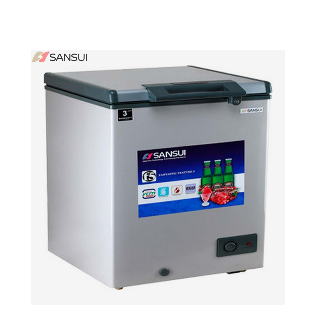 Sansui 200 Litre Hard Top Single Door Deep Freezer