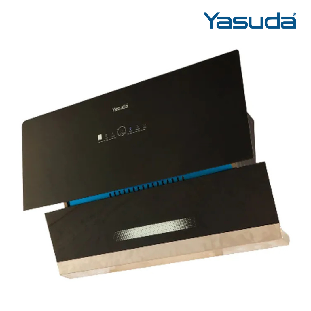 Yasuda 90 CM Kitchen Chimney with Baffle Filter, Autoclean Function & Touch Button, Premium