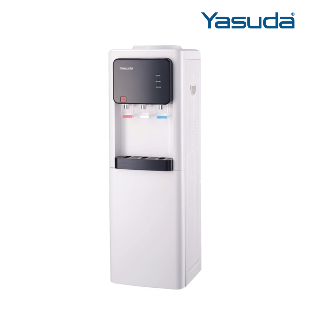 Yasuda Hot Normal and Cool Stand Cabinet White Color Water Dispenser