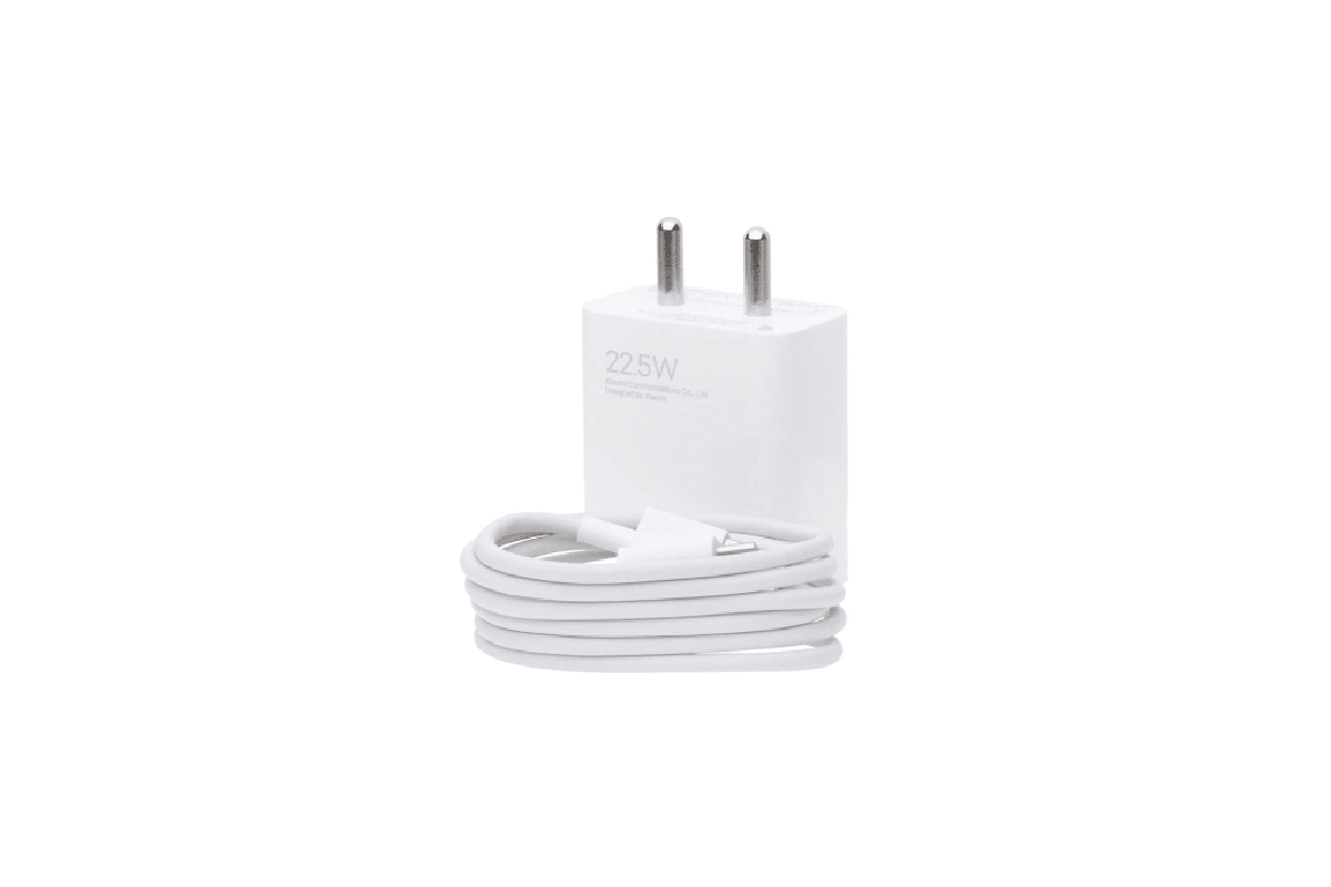 MI Xiaomi 22.5 Fast Charger + Type C Cable Combo Mobile Charging Dock with Cable
