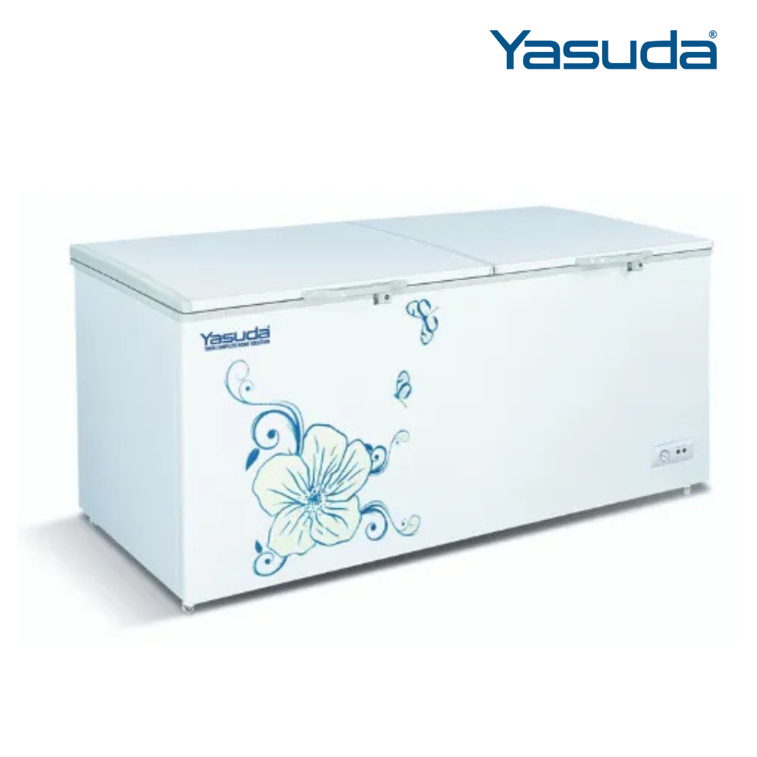 Yasuda 600 Litre Hard Top Double Door Deep Freezer