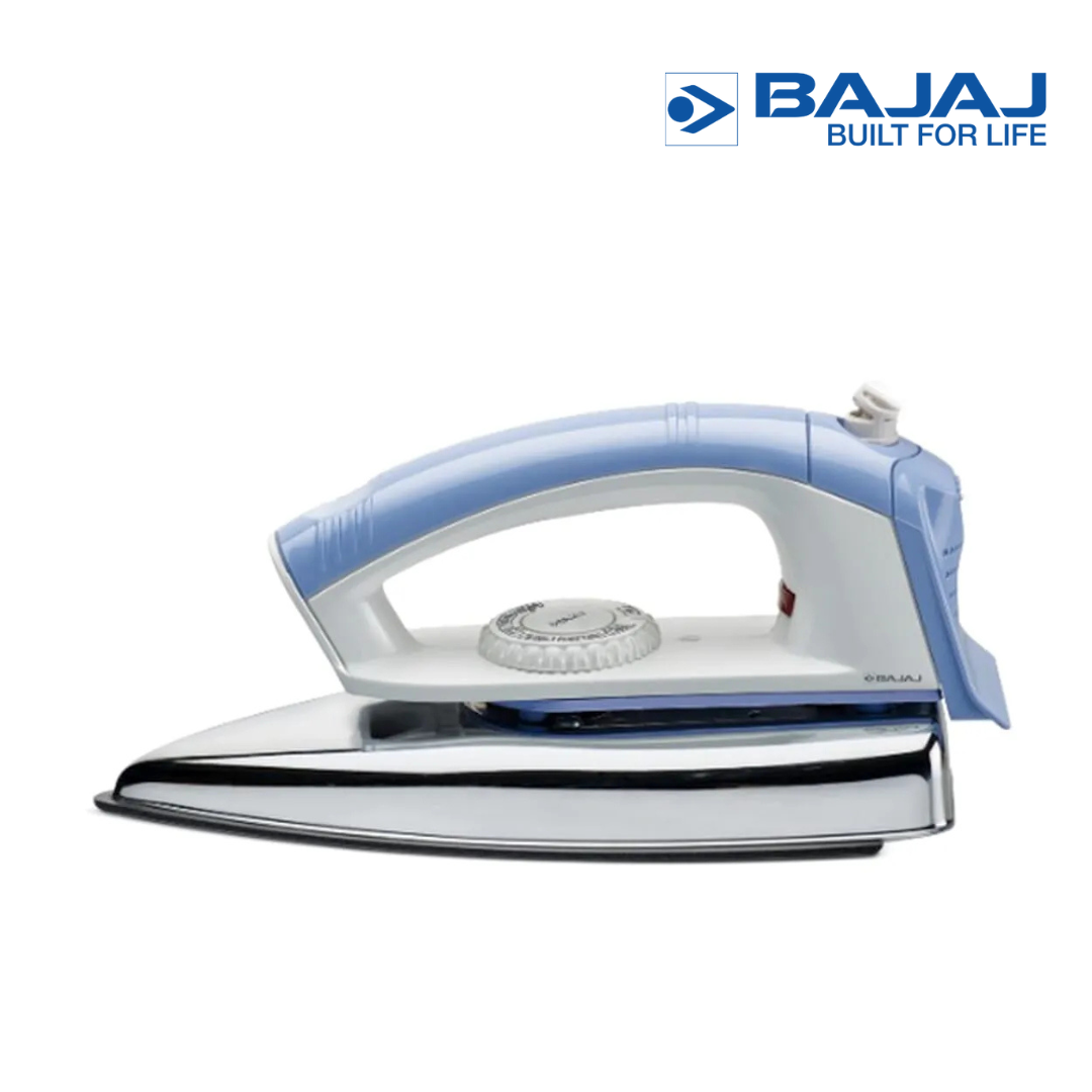 Bajaj 750 Watt Dry Iron in White