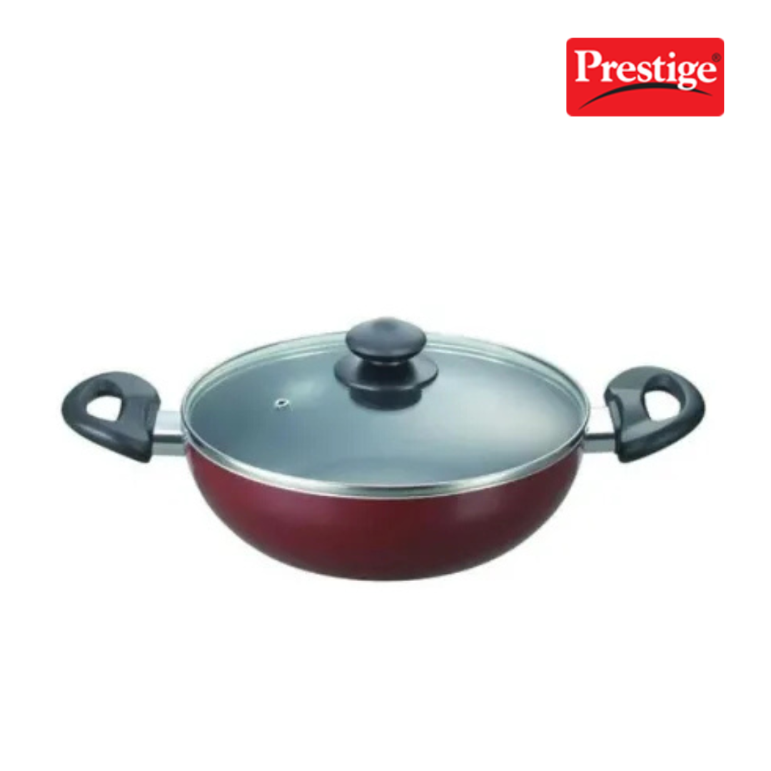 Prestige 36727 OMG DLX GNT Kadai 300MM with Glass Lid