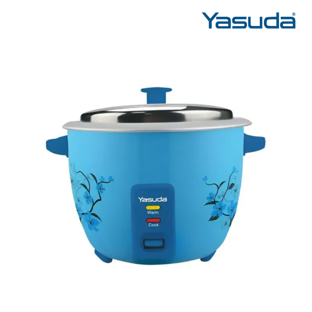 Yasuda 2.5 Litre Drum Rice Cooker with Non Stick Pot