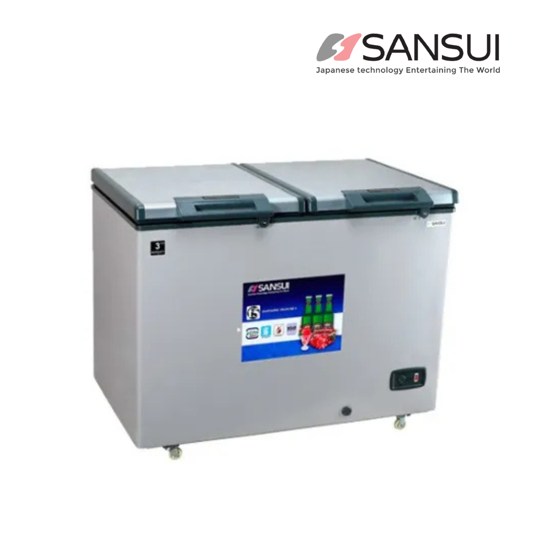 Sansui 420 Litre Hard Top Deep Freezer