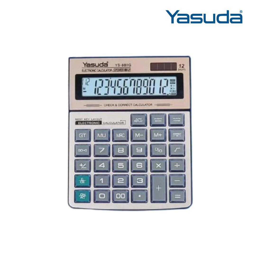 Yasuda 12 digits calculator