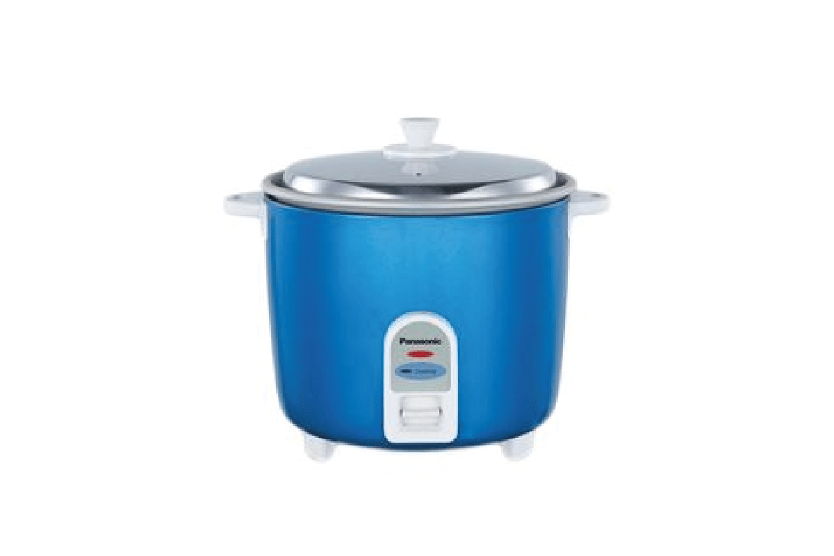 Panasonic 2.2 ltr Drum cooker with Anodized Aluminium pan (Metallic Blue)