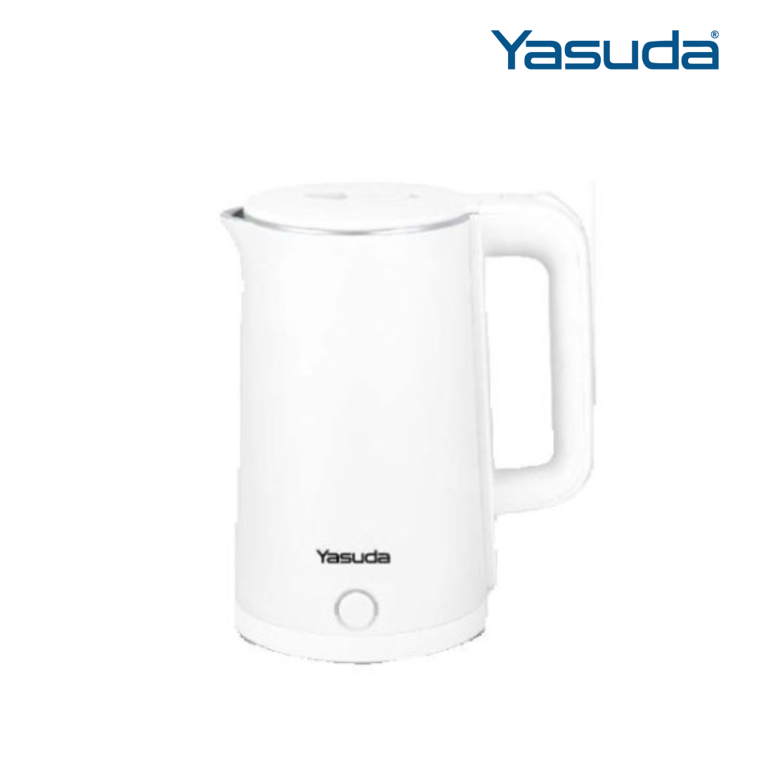 Yasuda 1.8 Ltr Outer Plastic & Inner SS Electric Kettle