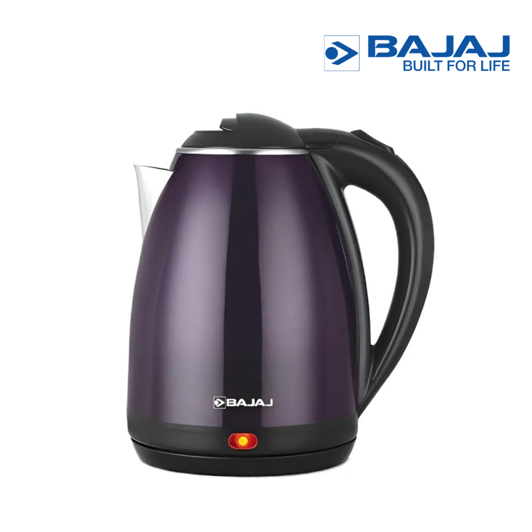 Bajaj 1.8 Litre Purple and Black Color Kettle