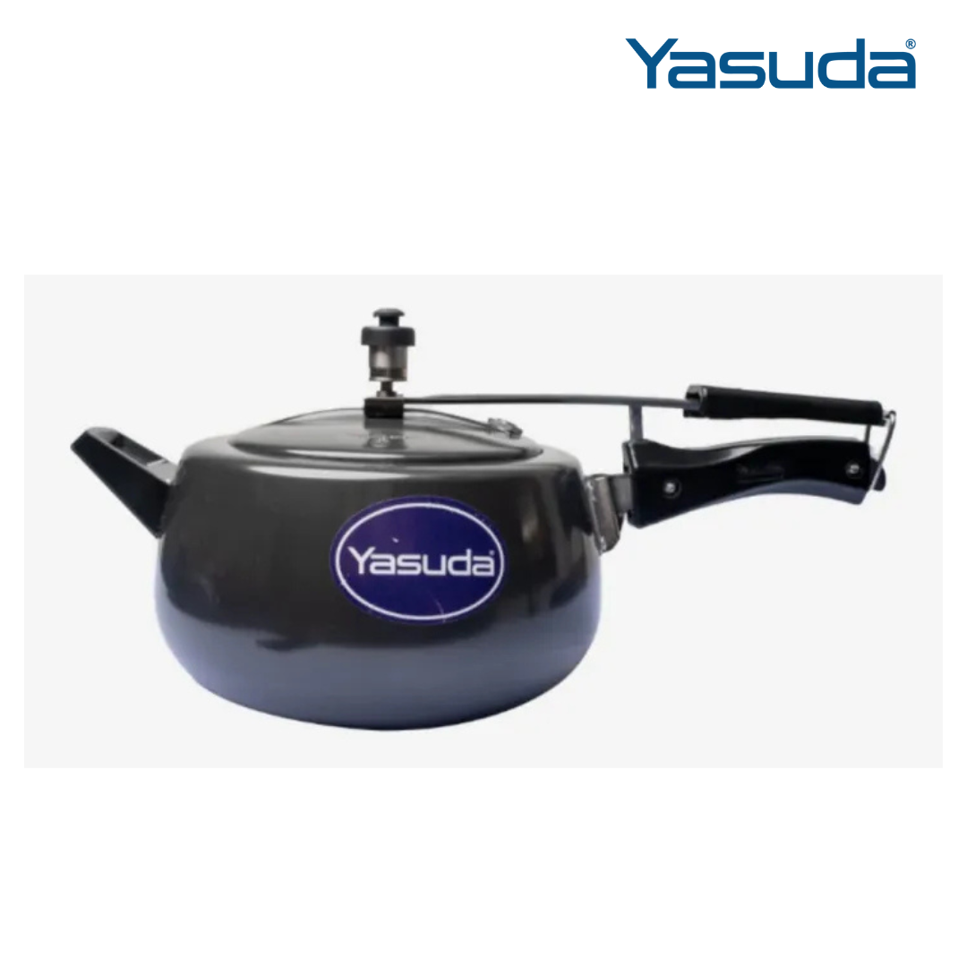 Yasuda 3Ltr Alu. Pressure Cooker H.A with Induction Base