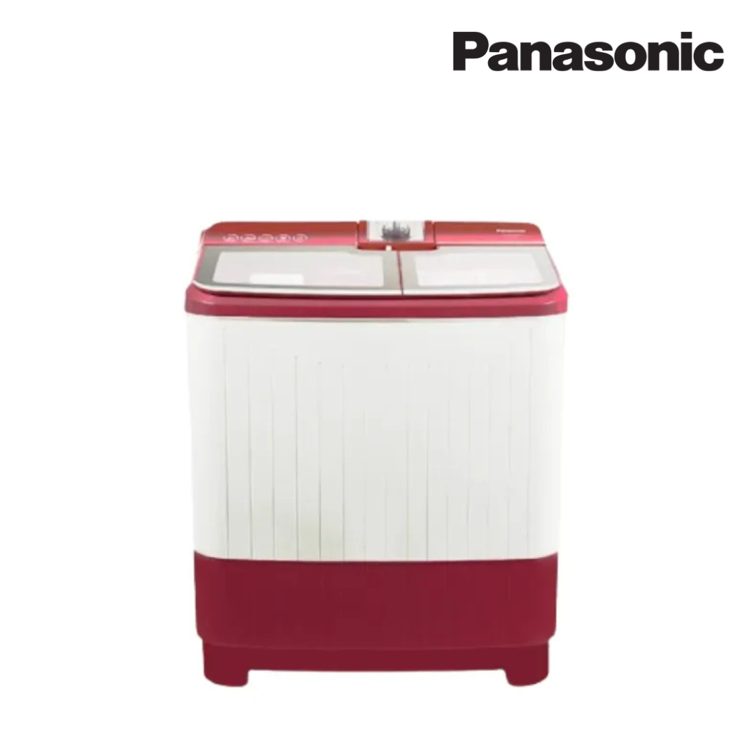 Panasonic 8kg Semi Automatic Machine in Blu and White NA-W80L7RNP