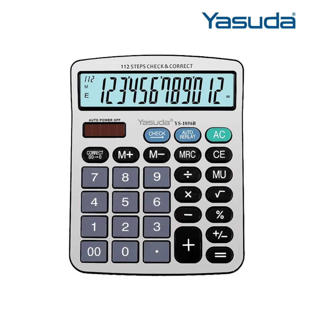 Yasuda 12 digits calculator
