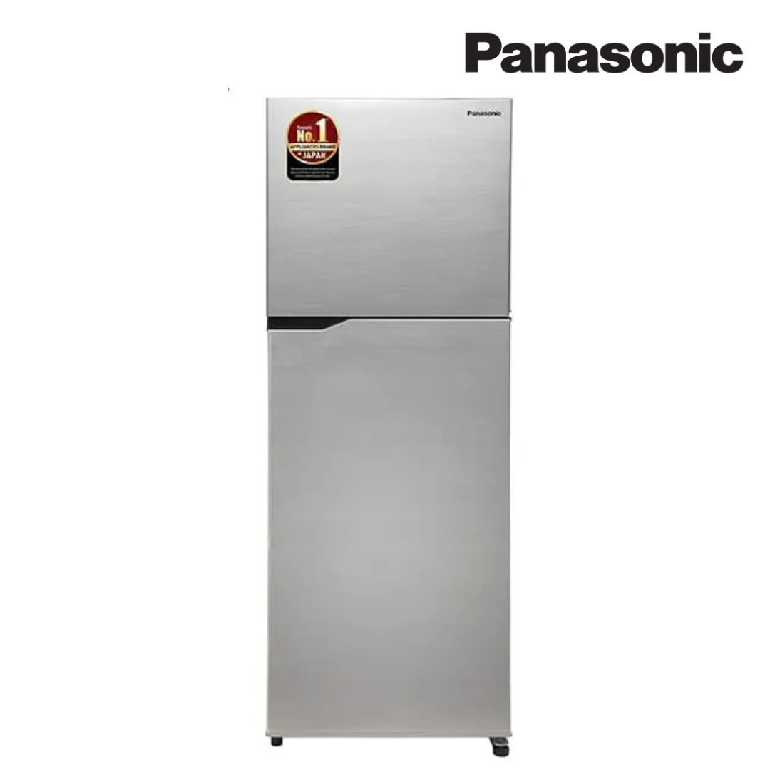 Panasonic 336L Double Door in Shining Silver NR-BG341VSS3