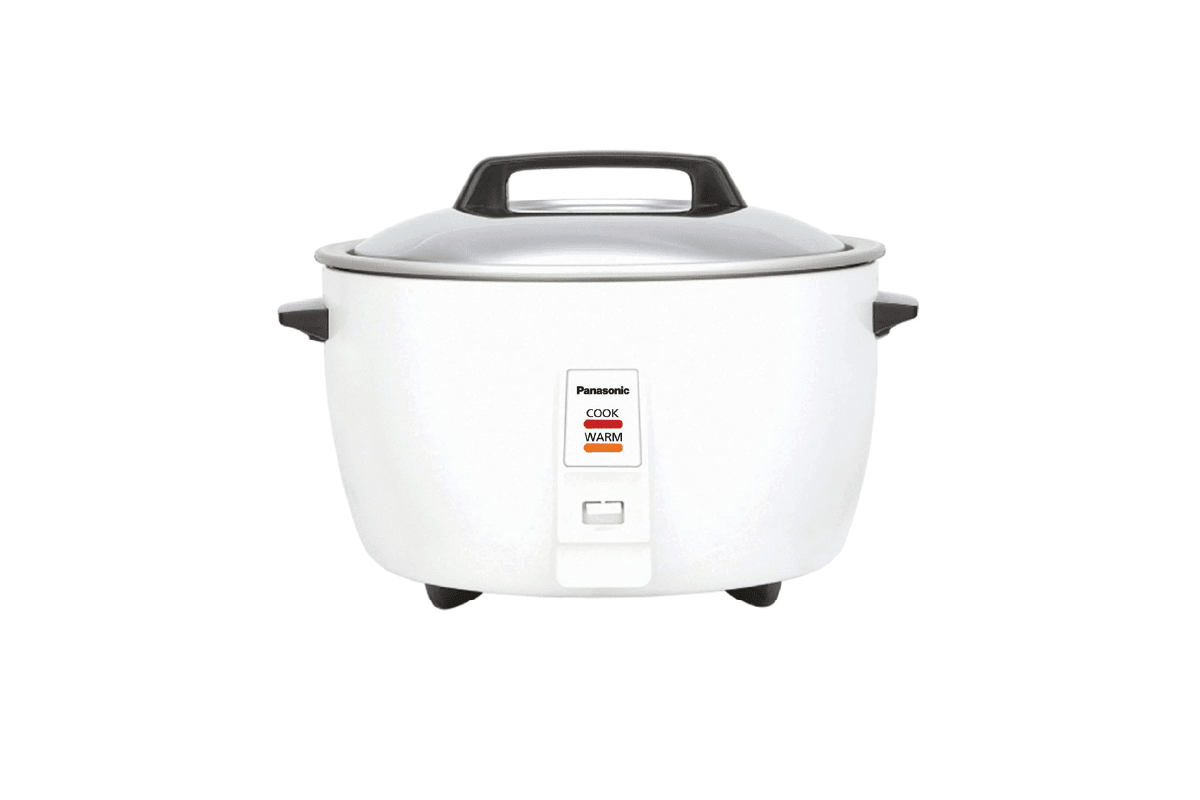 Panasonic 4.2 ltr Drum cooker with Double heating coil and Warmer (White)