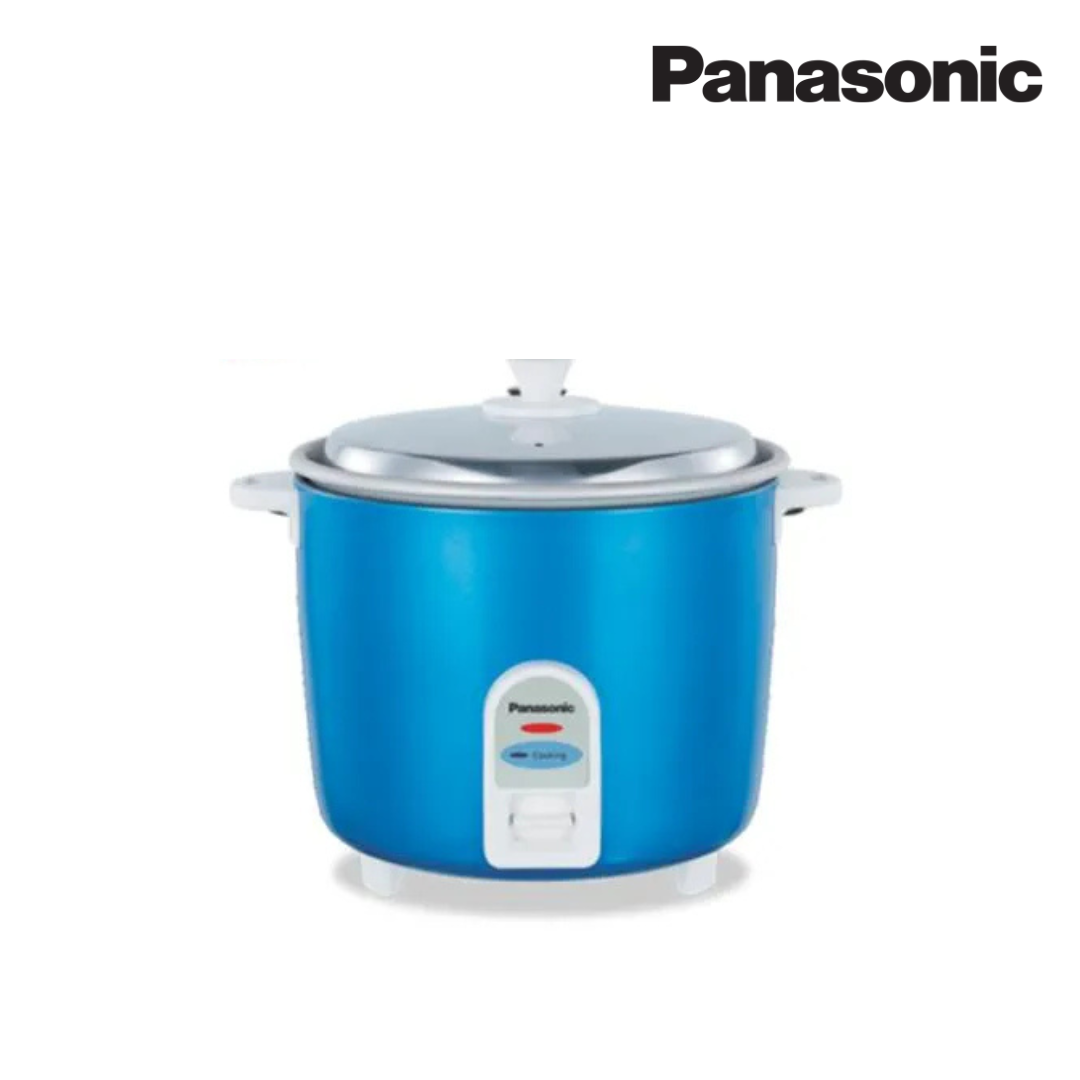 Panasonic 2.2 ltr Drum cooker with Anodized Aluminium pan (Metallic Blue)