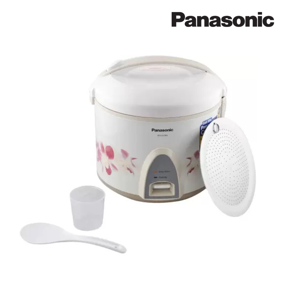 Panasonic 1.8 ltr Jar cooker with Warmer and additional Anodized aluminium cooking pan