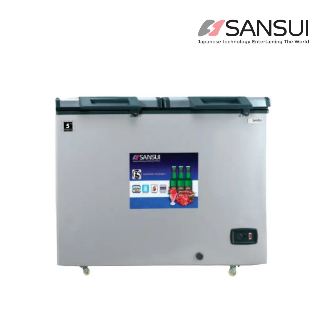 Sansui 300 Litre Hard Top Dual Temperature Deep Freezer