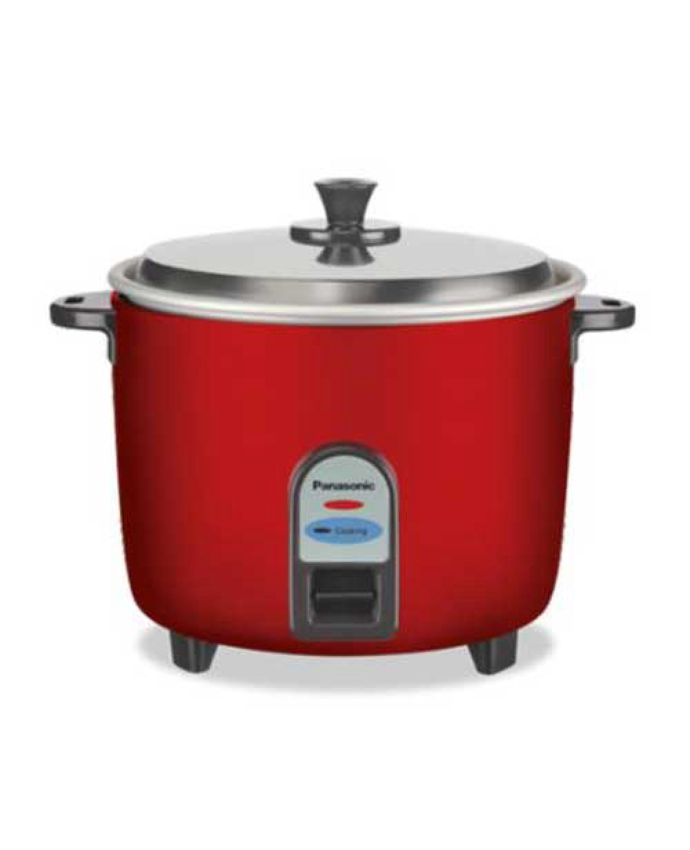 Panasonic 2.2 ltr Drum cooker with Anodized Aluminium pan (Metallic Burgundy)