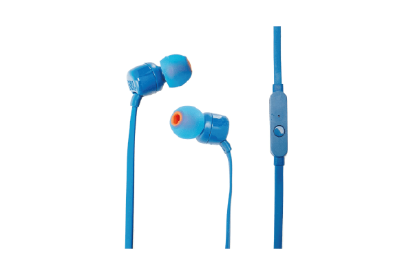 JBL Pure Bass In-Ear-Headphones T110 Blue