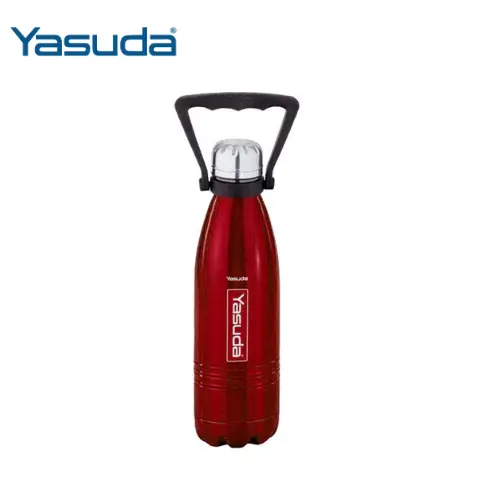 YASUDA YS-CB750 Red Vacuum Bottle Flask 750