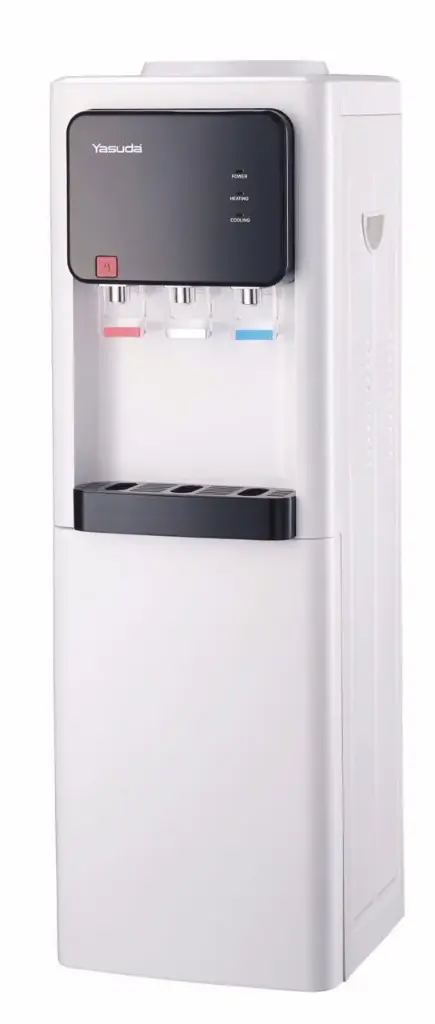YASUDA YS-HNC24SC Hot Normal and Cool Stand Cabinet White Color Water Dispenser