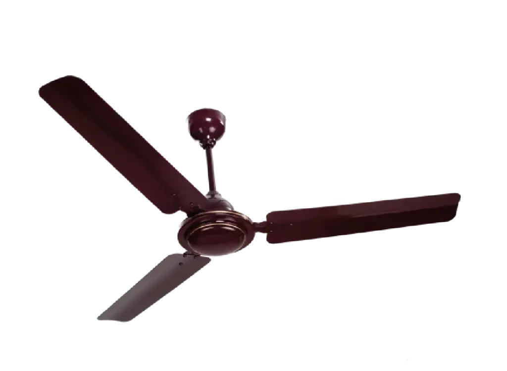 YASUDA YS-FN51 B 36" Complete Brown Ceiling Fan with Metal Blades
