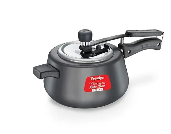PRESTIGE 20261 Nakshatra Svachh Cute HA Duo 5 LTRS 5 LTR HA IB with SS Lid Pressure Cooker
