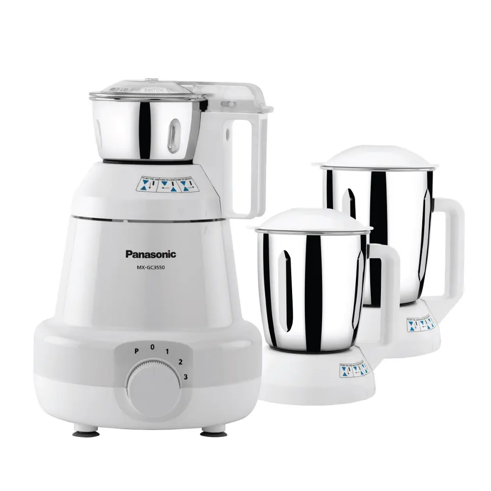PANASONIC MX-GC3550 900 Watt 3 Jars Mixer Grinder