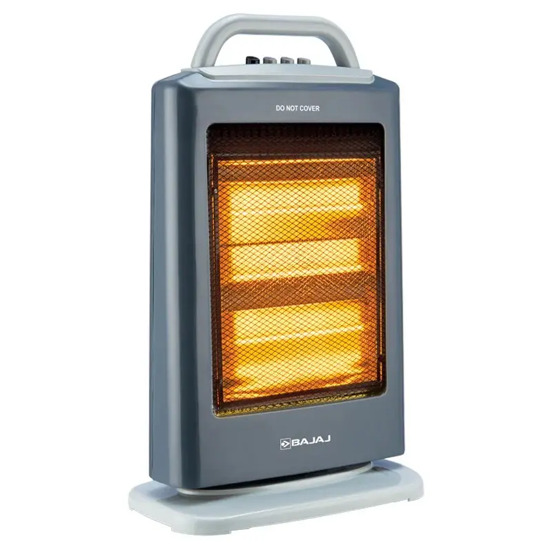 BAJAJ 260089 Bajaj RH3H Room Heater 3 Rod Halogen Heater in Grey Color