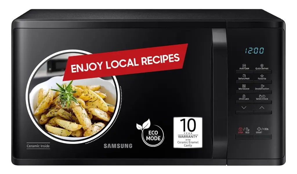 SAMSUNG MS23A3513AK/IM 23L Solo Microwave Oven