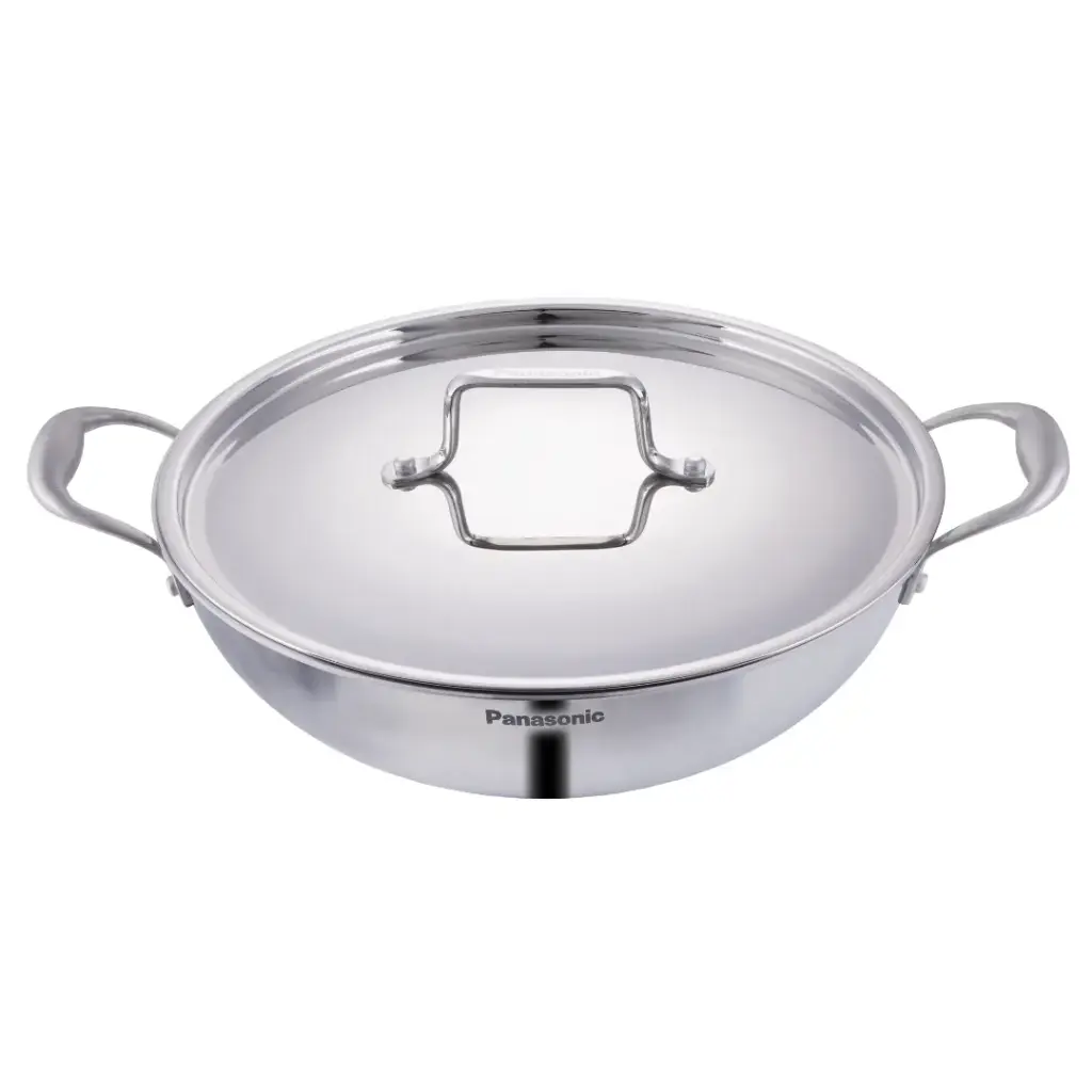 PANASONIC ND-KA26SW 26CM/ 3.2LTriply IB Kadai with SS Lid