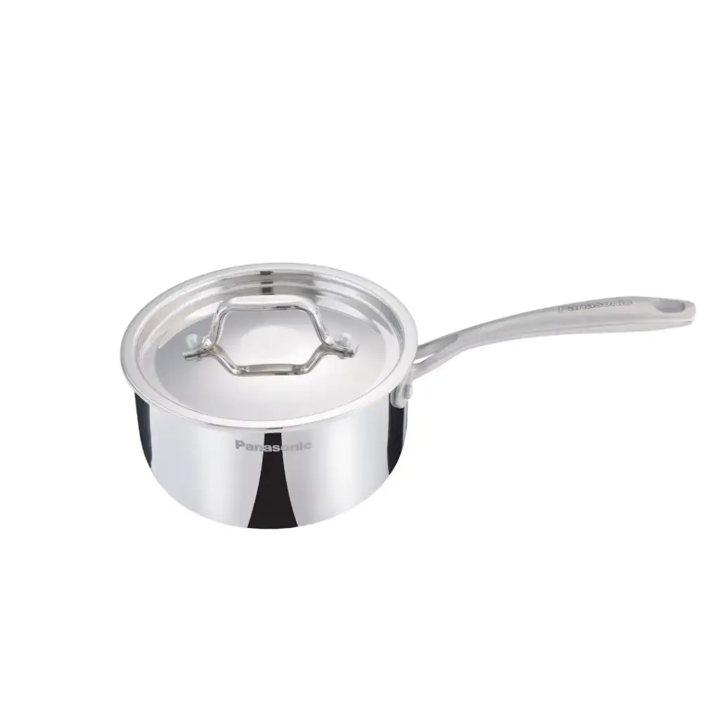 PANASONIC ND-SP16SW 16CM/ 1.6L Triply IB Saucepan with SS Lid