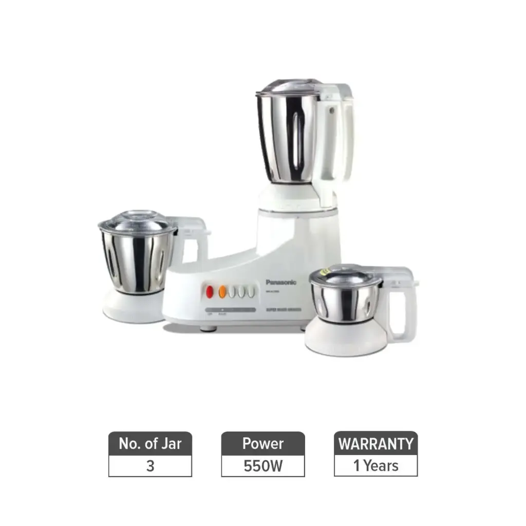 PANASONIC MX-AC300SH 3 Jar Mixer Grinder