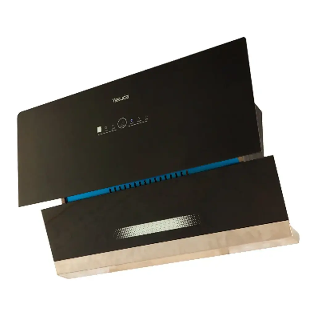 YASUDA YS-C90PBA 90 CM Baffle; Autoclean Fn & Touch Button, Premium Chimney