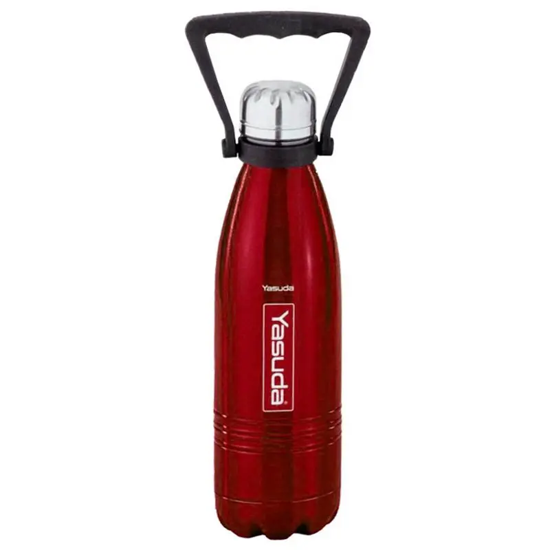YASUDA YS-CB500 Red Vacuum Bottle Flask 500-