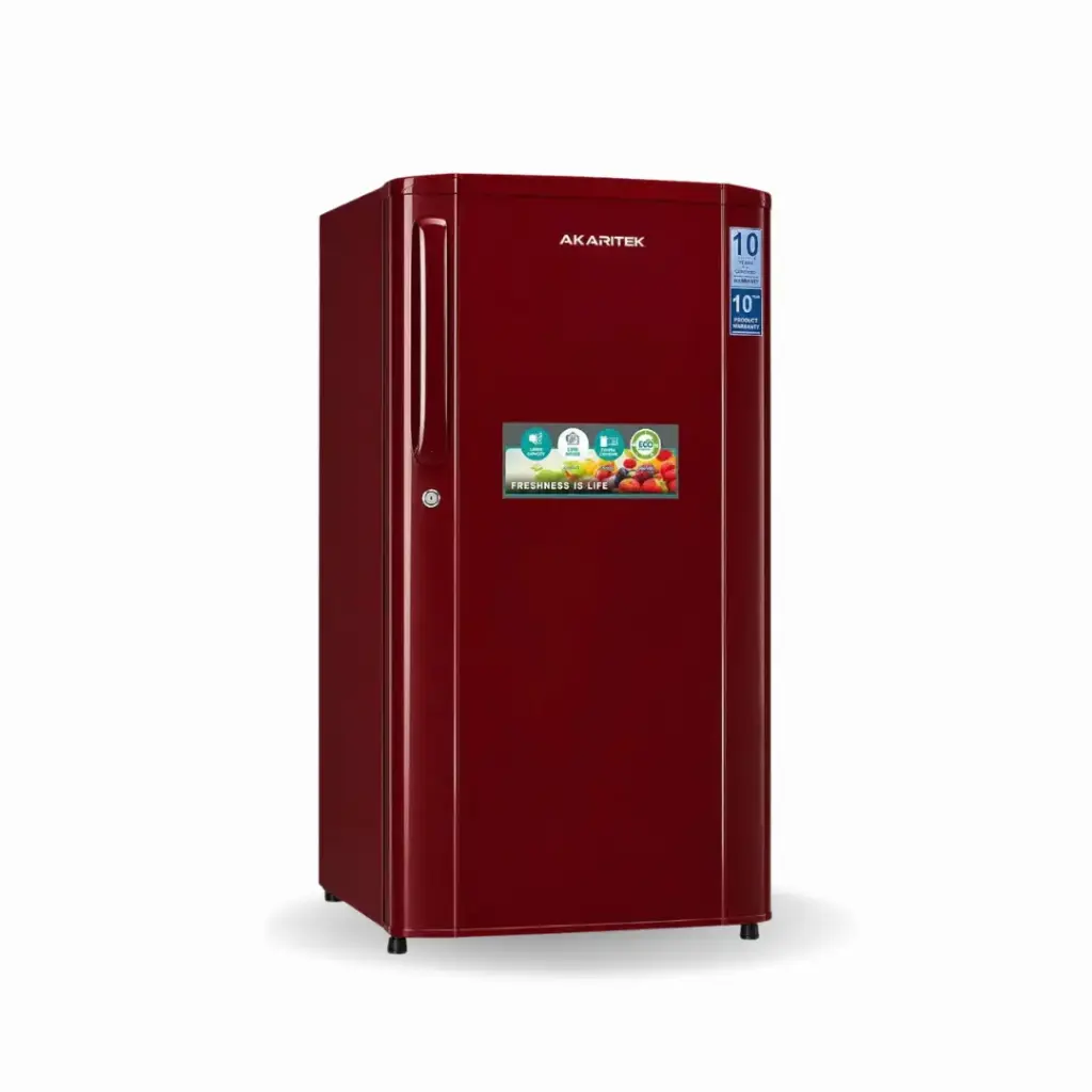 AKARITEK AKDS180BR 180ltr single door Plain wine Refrigerator