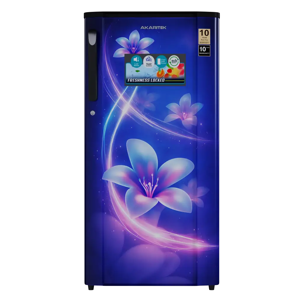 AKARITEK AK-RS200ME 200 litre Single Door Refrigerator Marine Erica