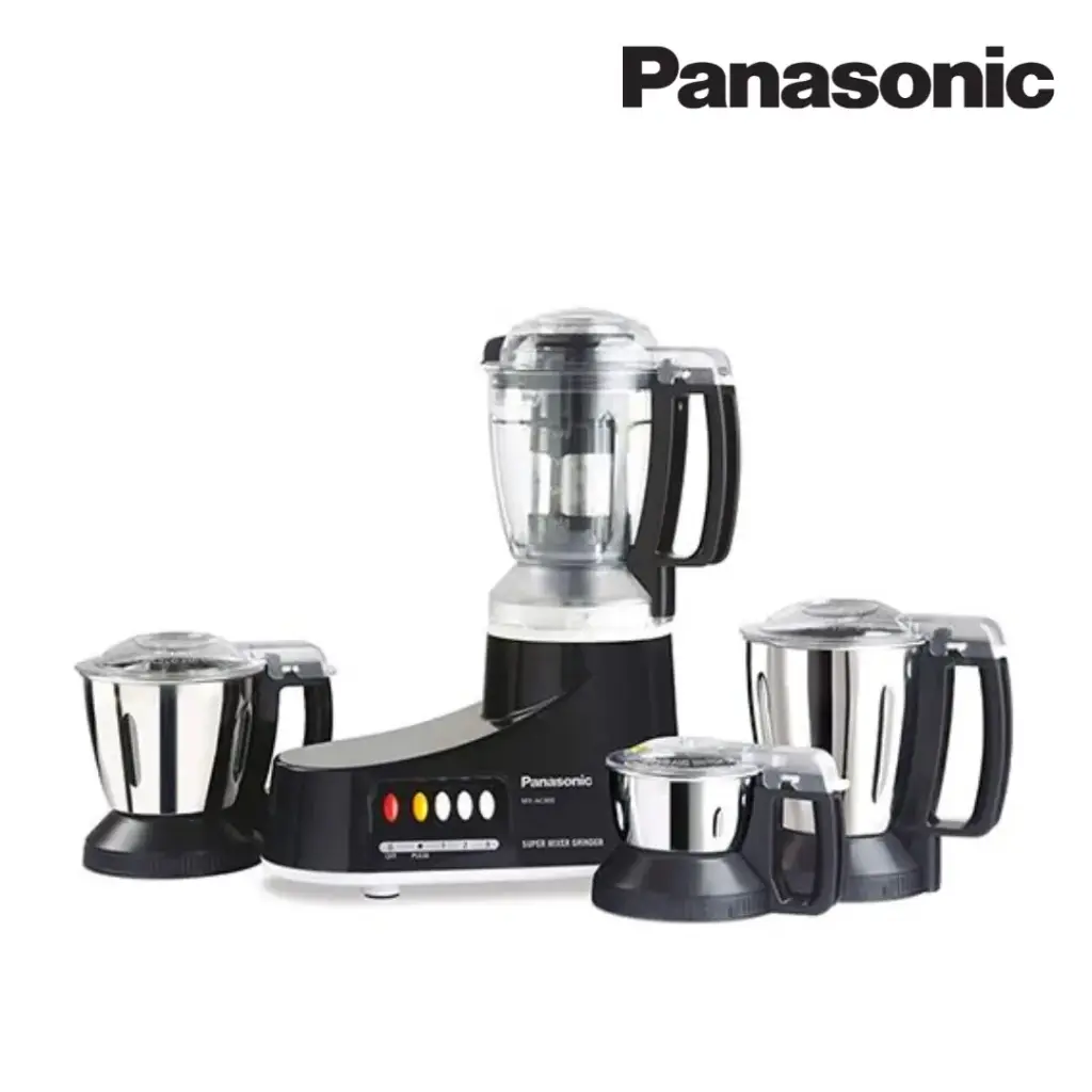 PANASONIC MX-AC400(Black) 4 Jar Mixer Grinder With Juicer