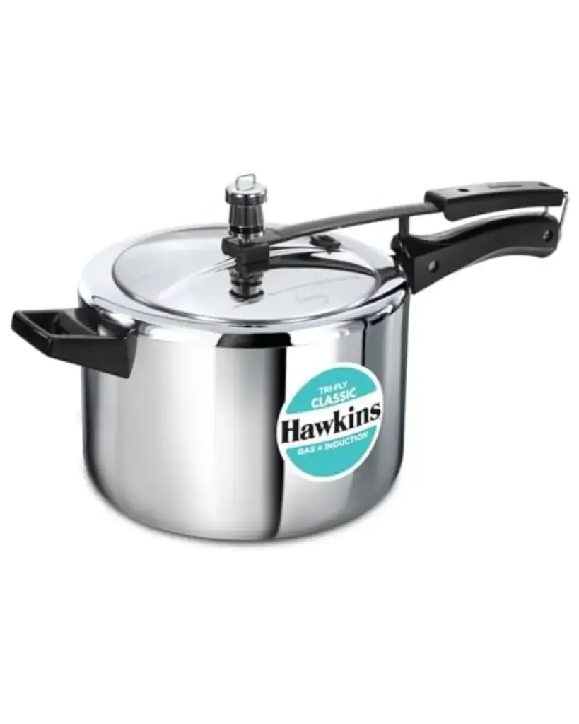 HAWKINS SSTCL50 5 Ltr Triply IC Classic Pressure Cooker
