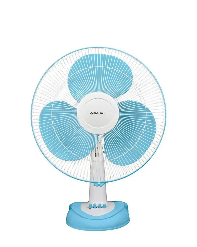BAJAJ 251319 Esteem 400mm Icy Blue & White Table Fan