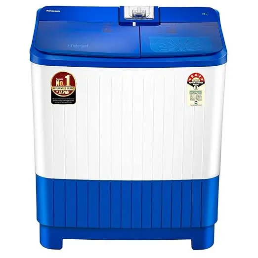 PANASONIC NA-W70L7ANP 7 kg Semi Automatic Washing Machine in Blue and White