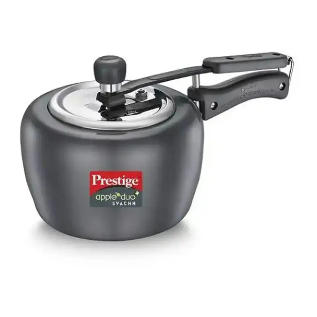 PRESTIGE 20263 Apple Svachh Duo HA Pressure Cooker 3 LTRS 3 LTR HA Duo IB Pressure Cooker with SS Lid