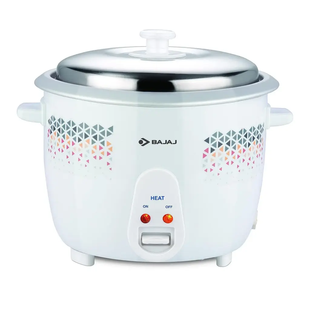 BAJAJ 680101 Bajaj RCX 1.8 Dlx Cooker 1.8 Litre Drum Rice Cooker
