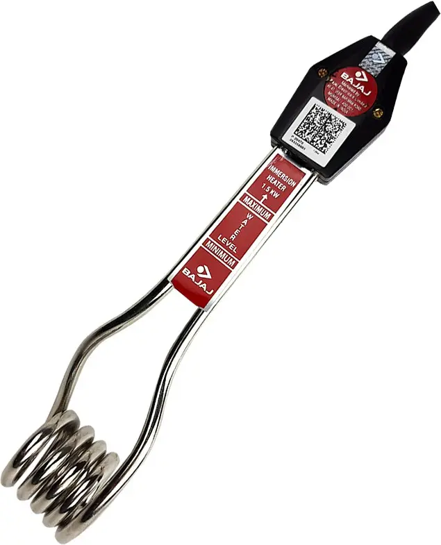 BAJAJ 150650 Immersion Heater 1.5KW 25 1.5 KW Immersion Heater Rod