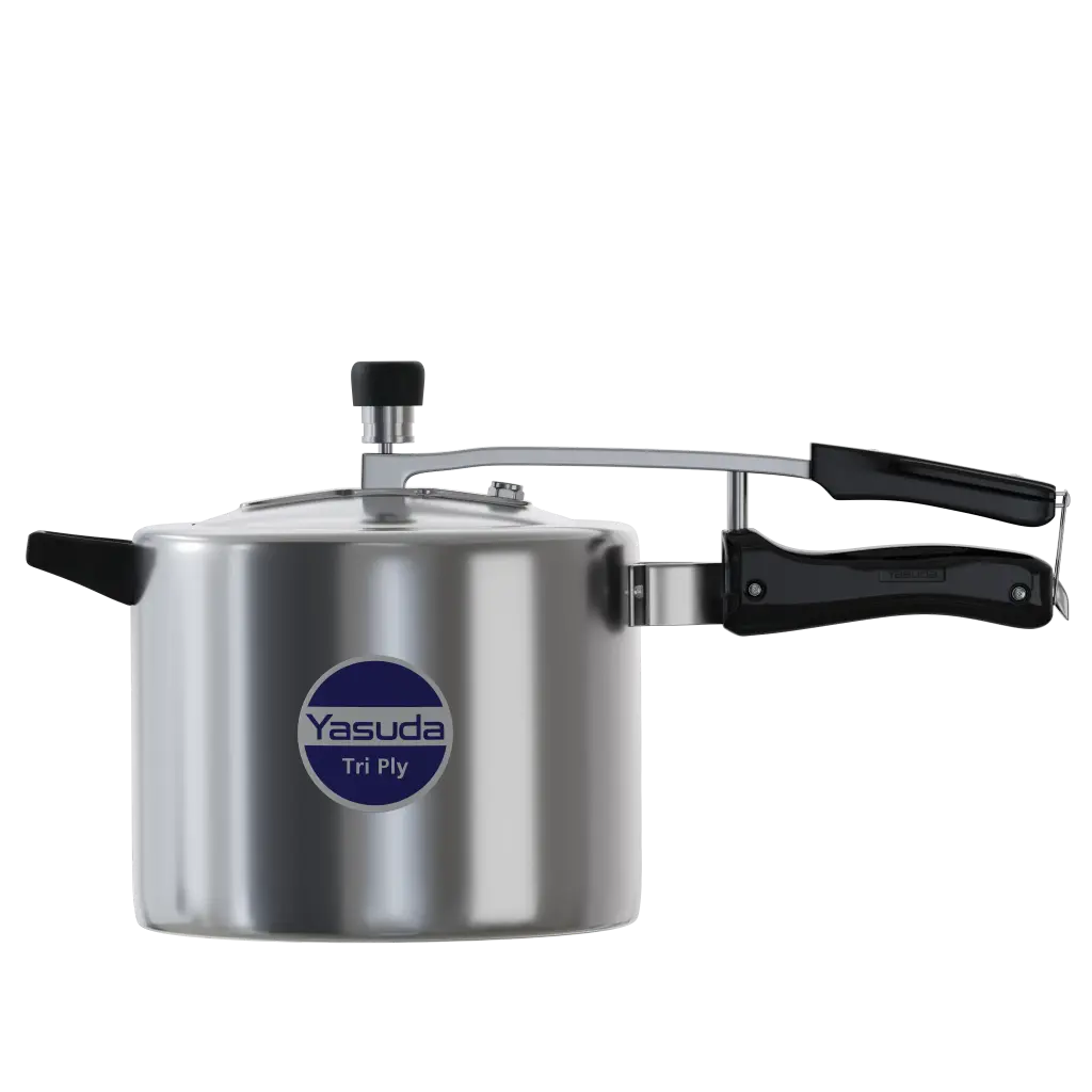 YASUDA YS-PTR2 Stainless Steel Triply Pressure Cooker 2 Ltr
