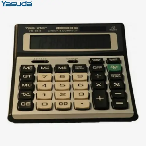 [YAS1459] YASUDA YS-66IIG 12 Digits Calculator