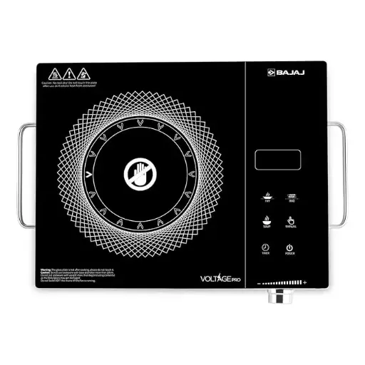 [BAJ0059] BAJAJ 740311 Bajaj IRX 220F Infrared Cooktop 2200 Watt Single Infra Cooktop with Grill Grate