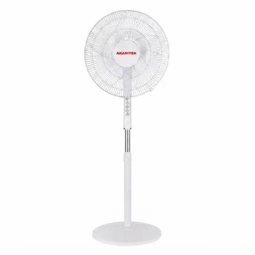 [AKA0037] AKARITEK AK-ST500 16" Stand Fan Normal Speed in White and Black