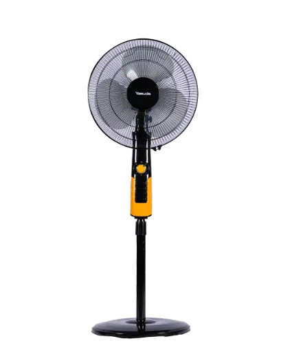 [YAS4358] YASUDA YS-ST880C 16" Stand Normal Speed Fan In Black And Orange