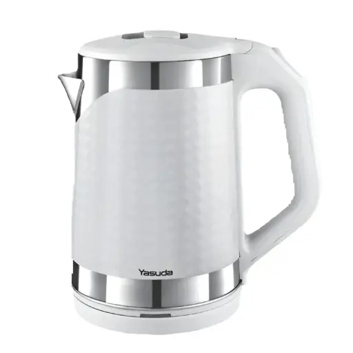 [YAS4096] YASUDA YS-18D1 1.8 Ltr Premium Electric Kettle in White Color